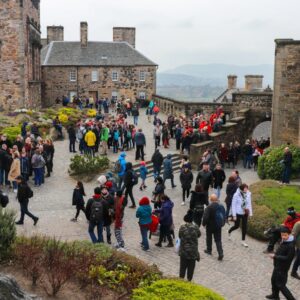 people attending Scotland visitor attraction